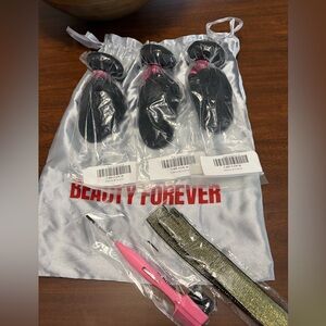 Beauty hair 3 Pcs Brazilian Wave Bundles – Full Install Ready, 100% Virgin Hair